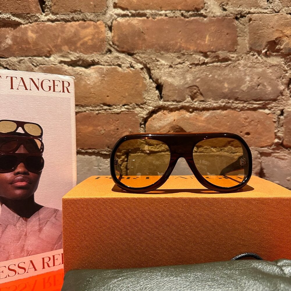 Port Tanger x Vanessa Reid “Kuky” Sunglasses — Bunaa Amber (Amber lens)